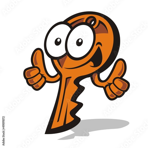 Key cartoon