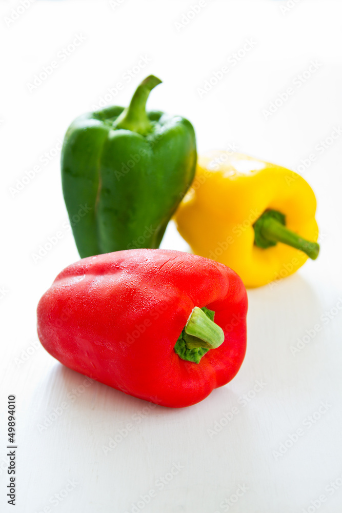 Bell pepper or Sweet pepper