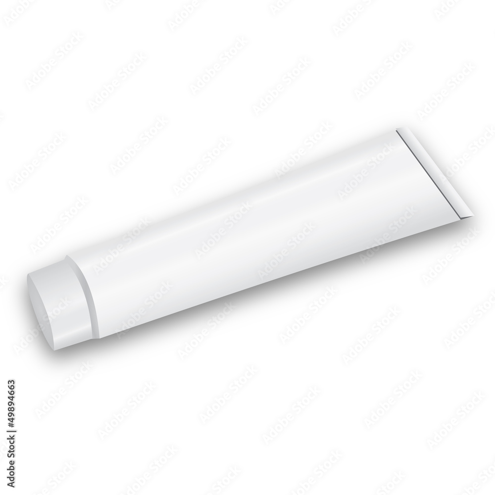 toothpaste tube isolated on white background toothpaste tube isolated on white background