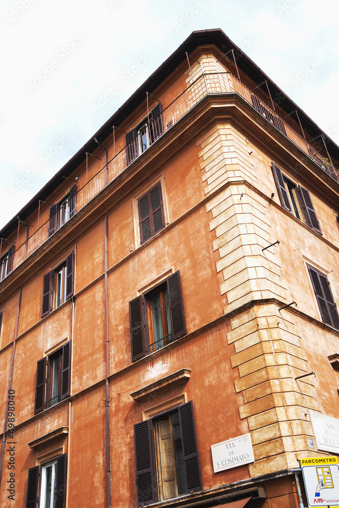 Low angle view of a building, Rome, Lazio, Italy