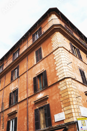 Low angle view of a building, Rome, Lazio, Italy