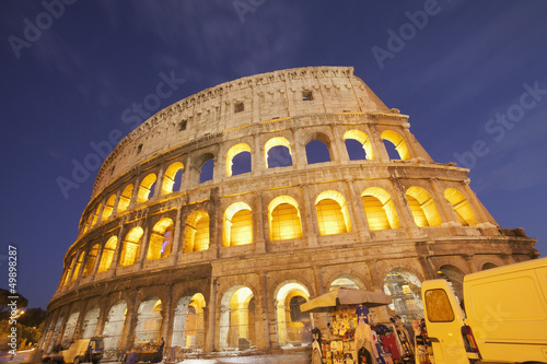 Amphitheater, Colosseum, Rome, Lazio, Italy