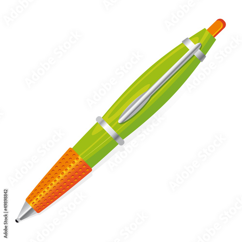 green pen