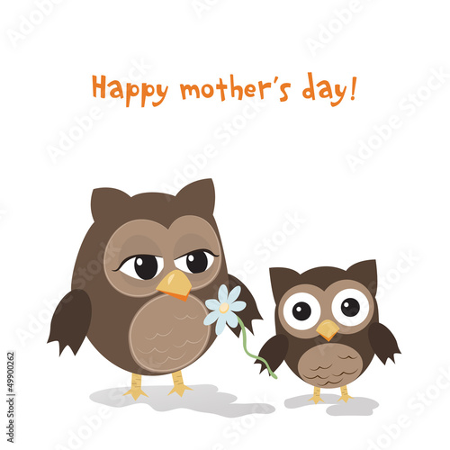Mother's day owl