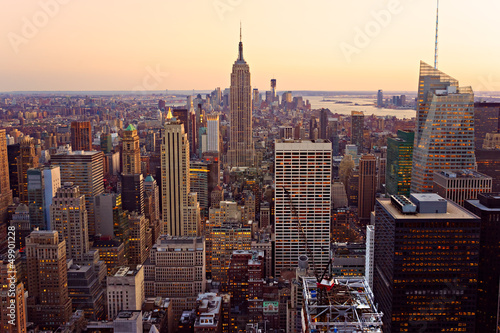 Obraz na płótnie Manhattan, New York City. USA. w salonie