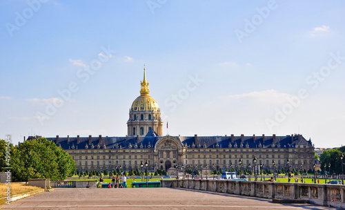 The National Residence of the Invalids. Paris.