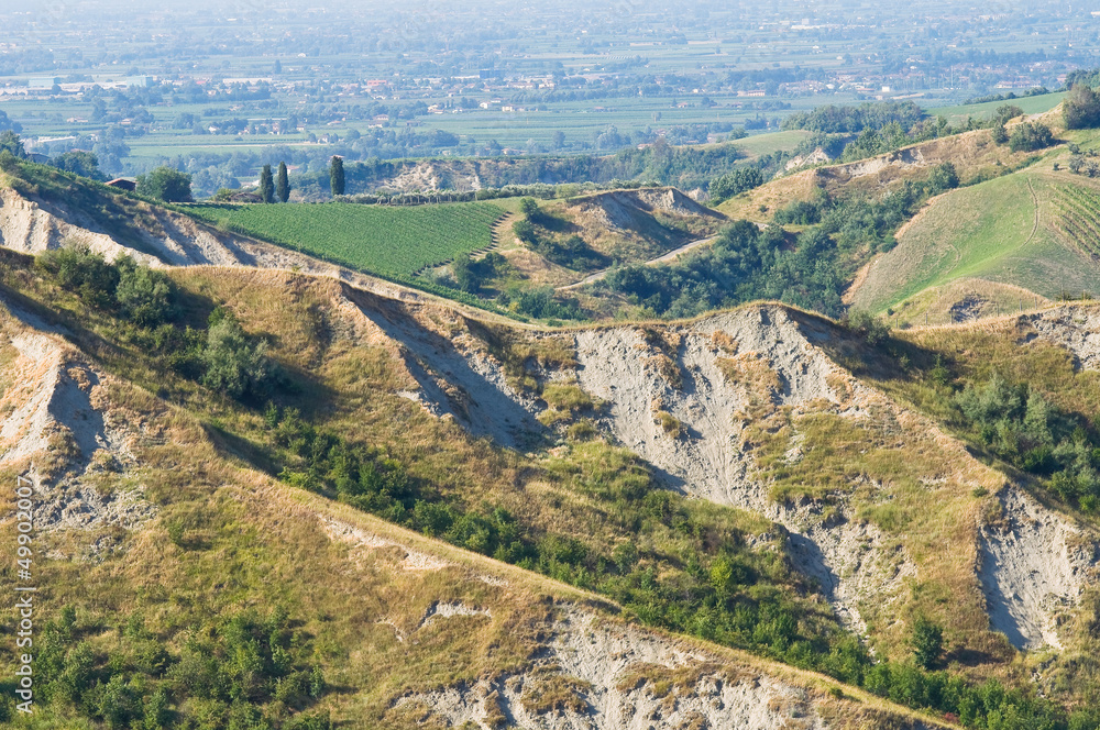 Obraz premium Badlands. Emilia-Romagna. Italy.
