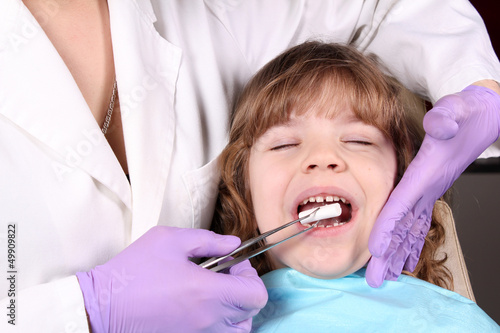 healthcare child patient at the dentist