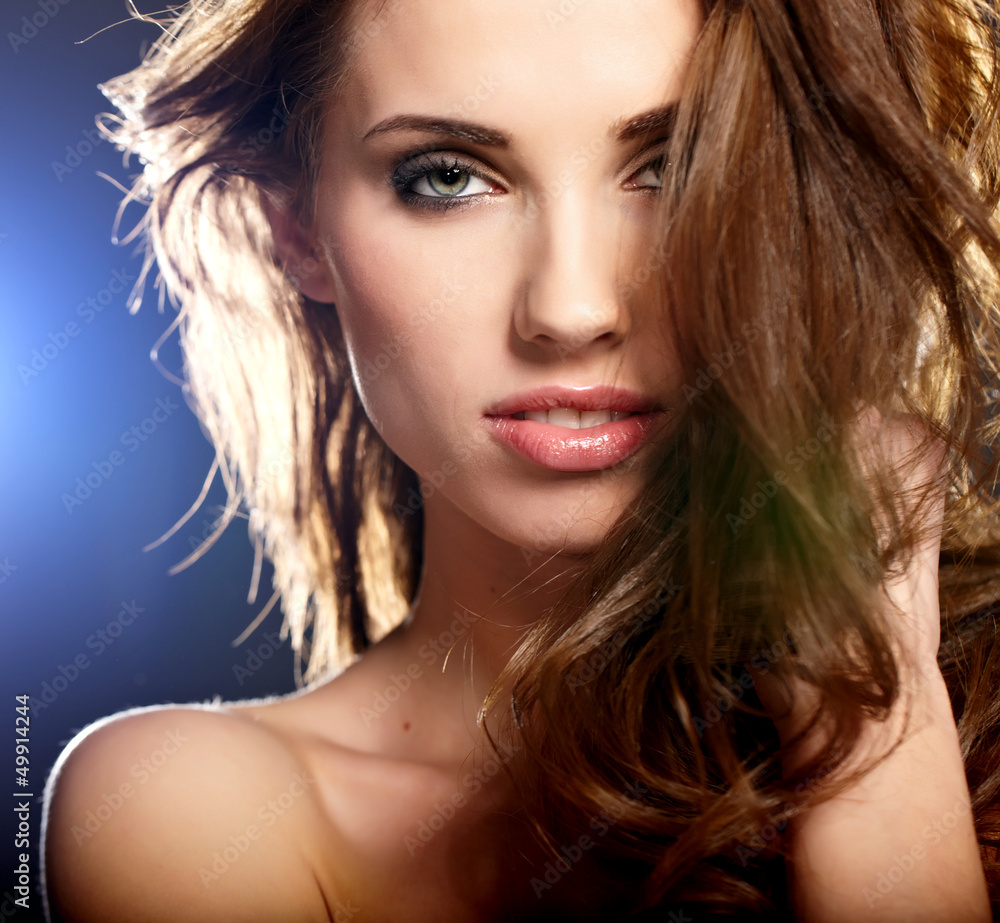 Fototapeta premium Beautiful Romantic Woman portrait