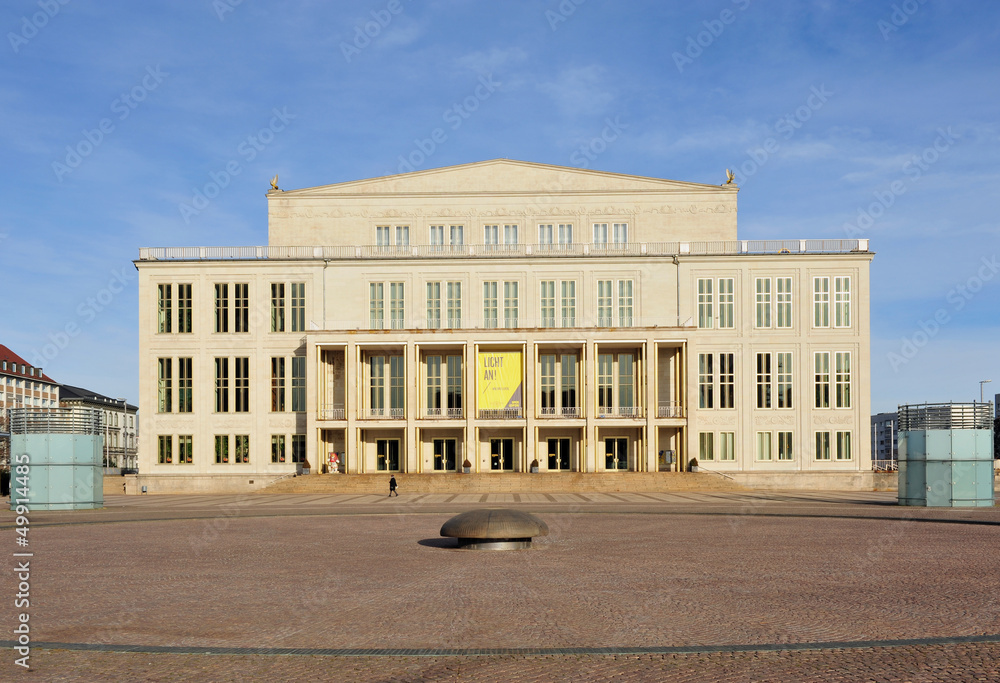 Leipzig Augustusplatz - Opernhaus