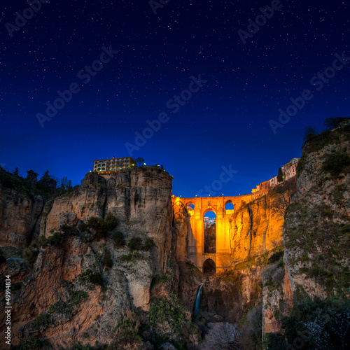 The village of Ronda in Andalusia, Spain. photo