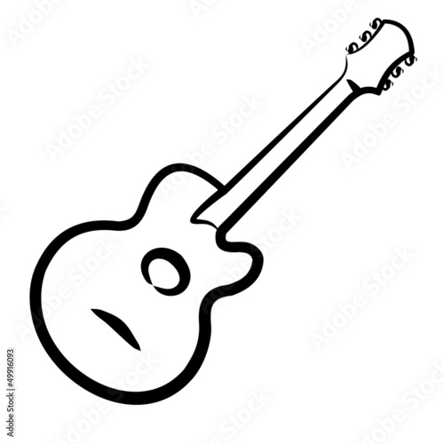 Abstract Guitar