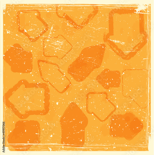 Grunge Abstract Geometrical Design