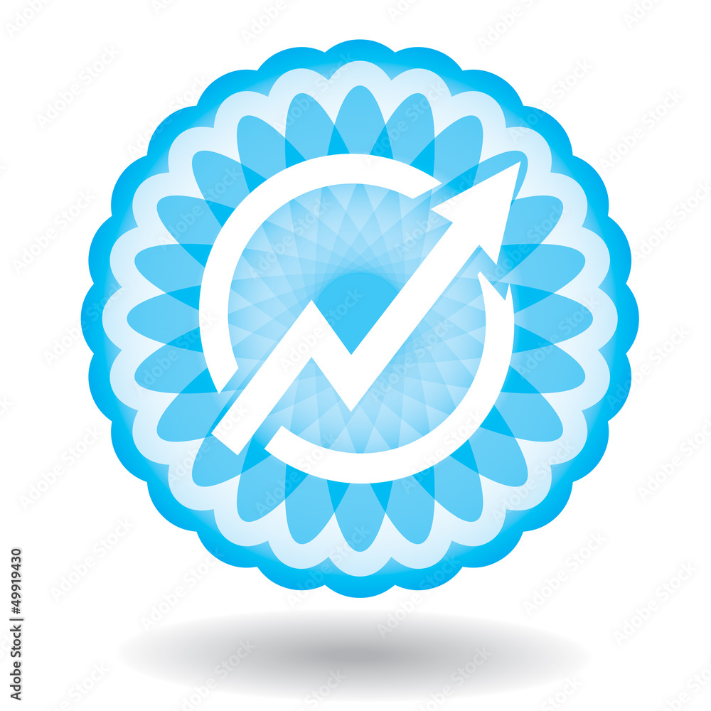 Obraz premium business icon template