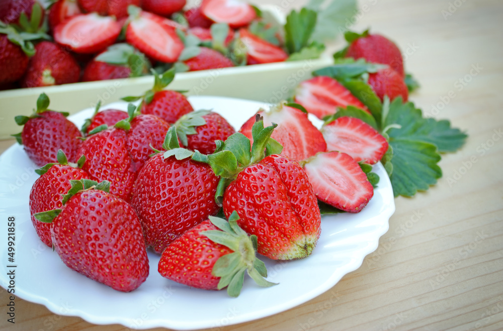 Fresh strawberries Fresh strawberries