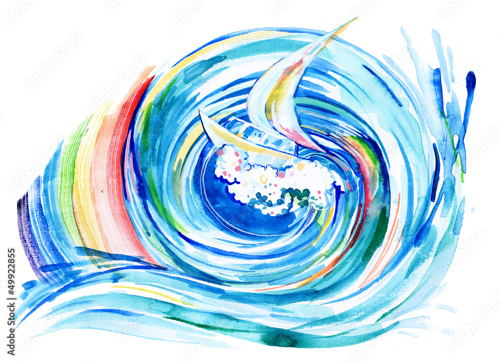 Obraz premium Sailing