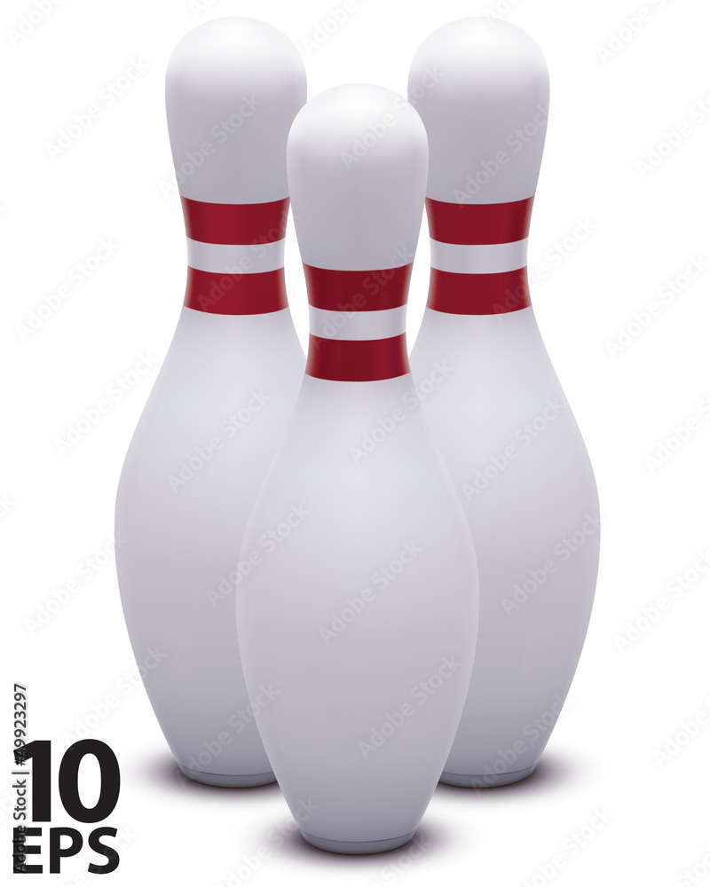 Bowling. Skittles. Vector illustration Bowling. Skittles. Vector illustration