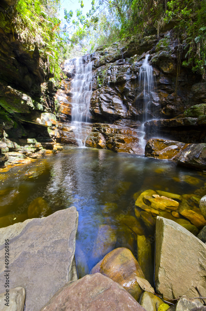 Fototapeta premium Waterfall in Chapada Diamantina - Brasil