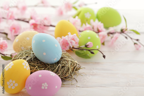 Canvas Print easter decoration