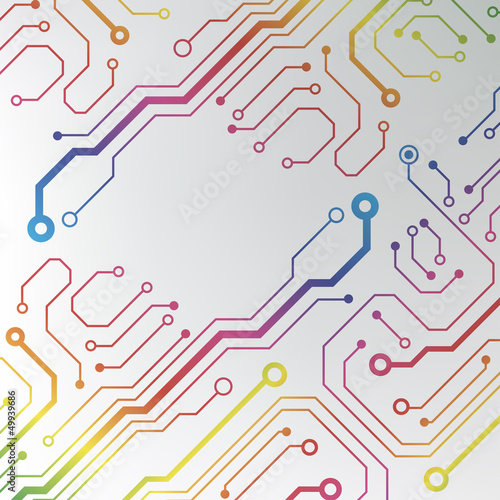 circuit board background. eps10 vector illustration
