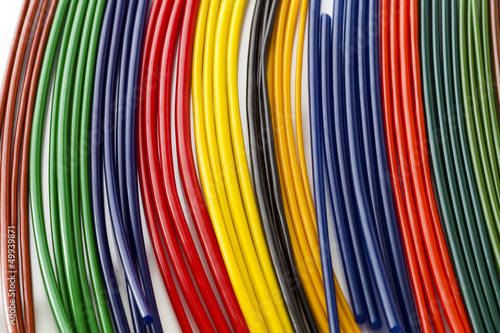 Colorful plastic masterbatch tubes