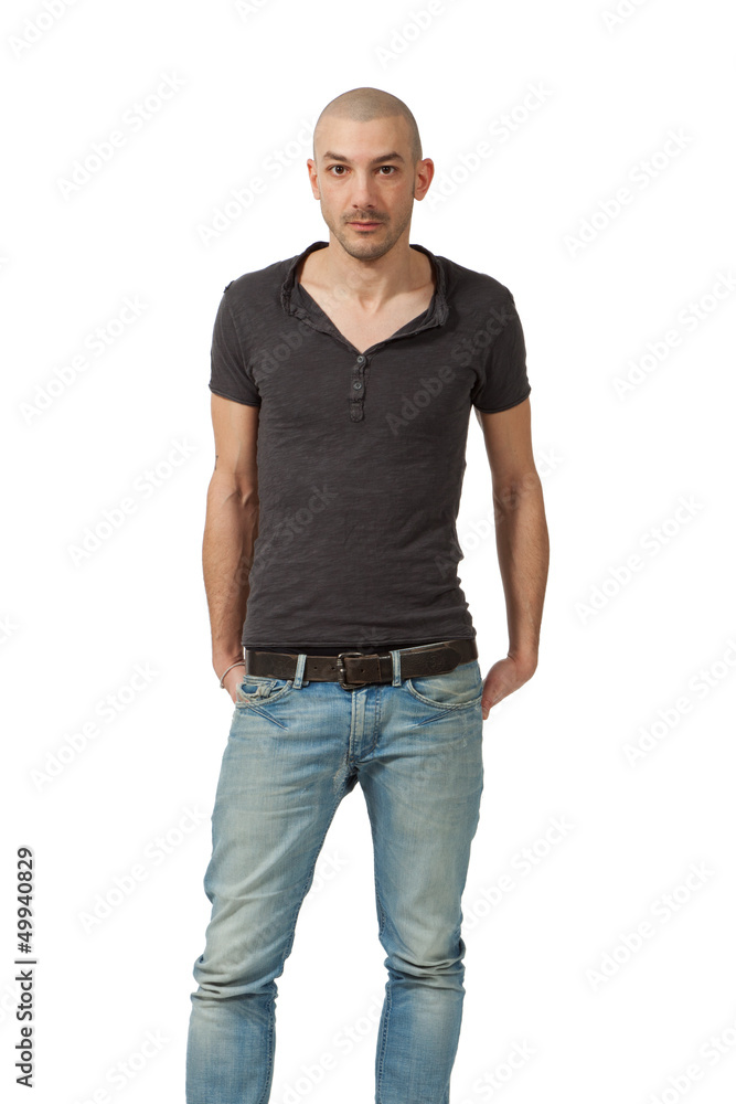 man on white background man on white background