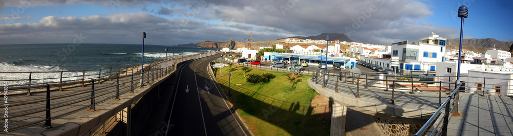 view from Agaete Gran Canaria