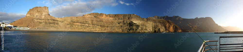 view from Agaete Gran Canaria -panorama