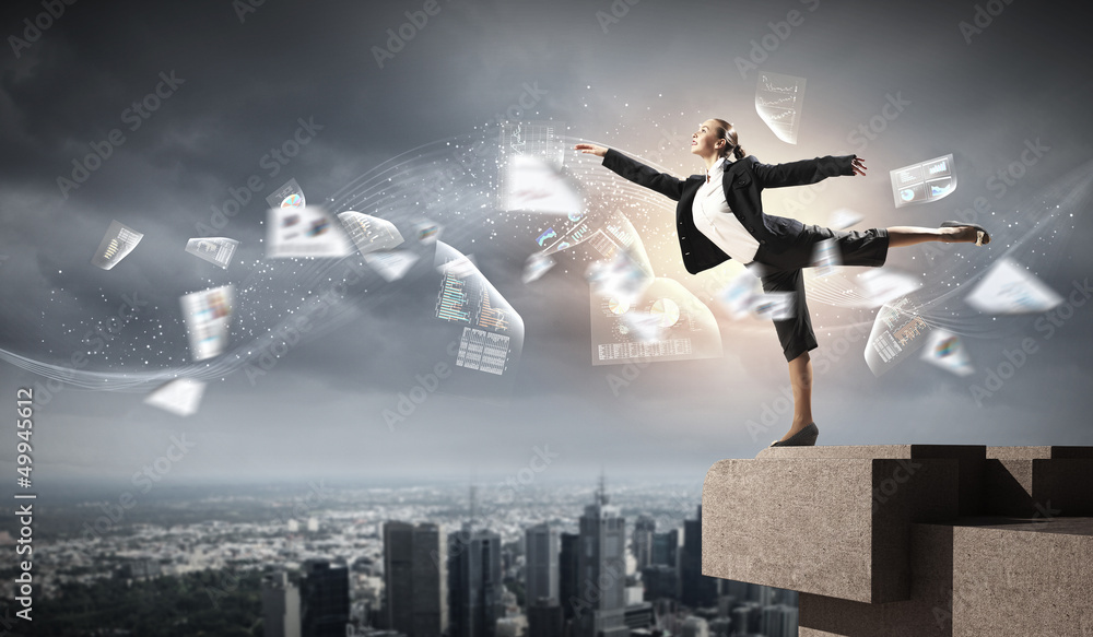 image of pretty businesswoman image of pretty businesswoman