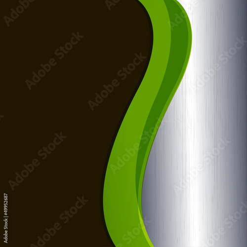 metal wave style vector background. eps10 vector