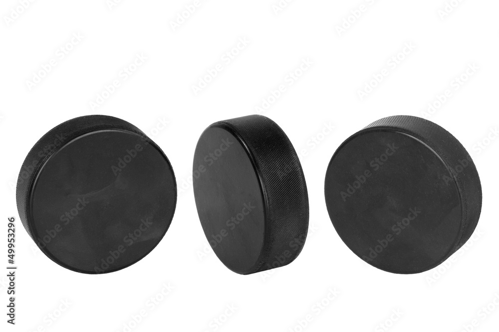 Fototapeta premium Hockey Pucks