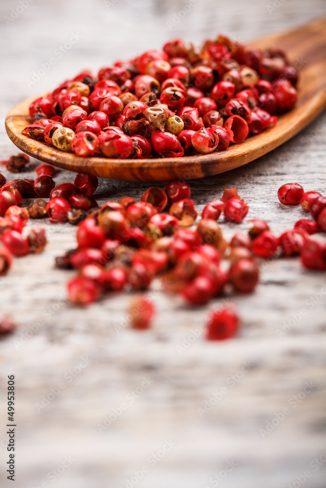Pink pepper berries Pink pepper berries
