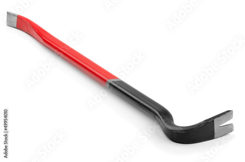 Black and red crowbar photo