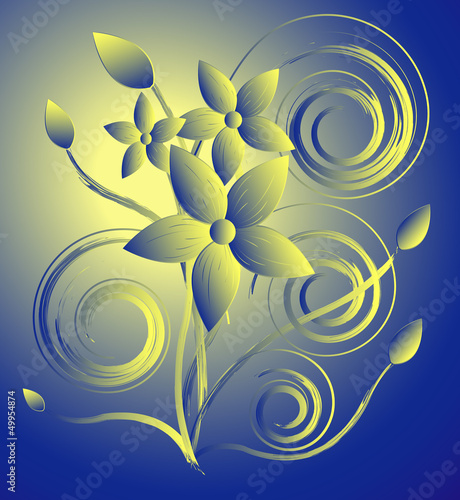 abstract floral background