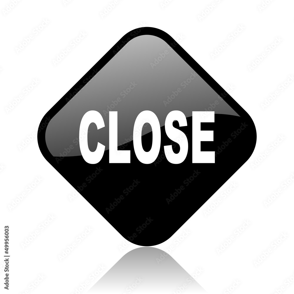 close black square glossy internet icon close black square glossy internet icon