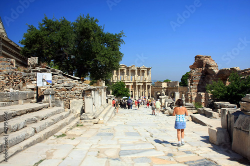 Obraz na płótnie Efez ancient ruins, Turkey