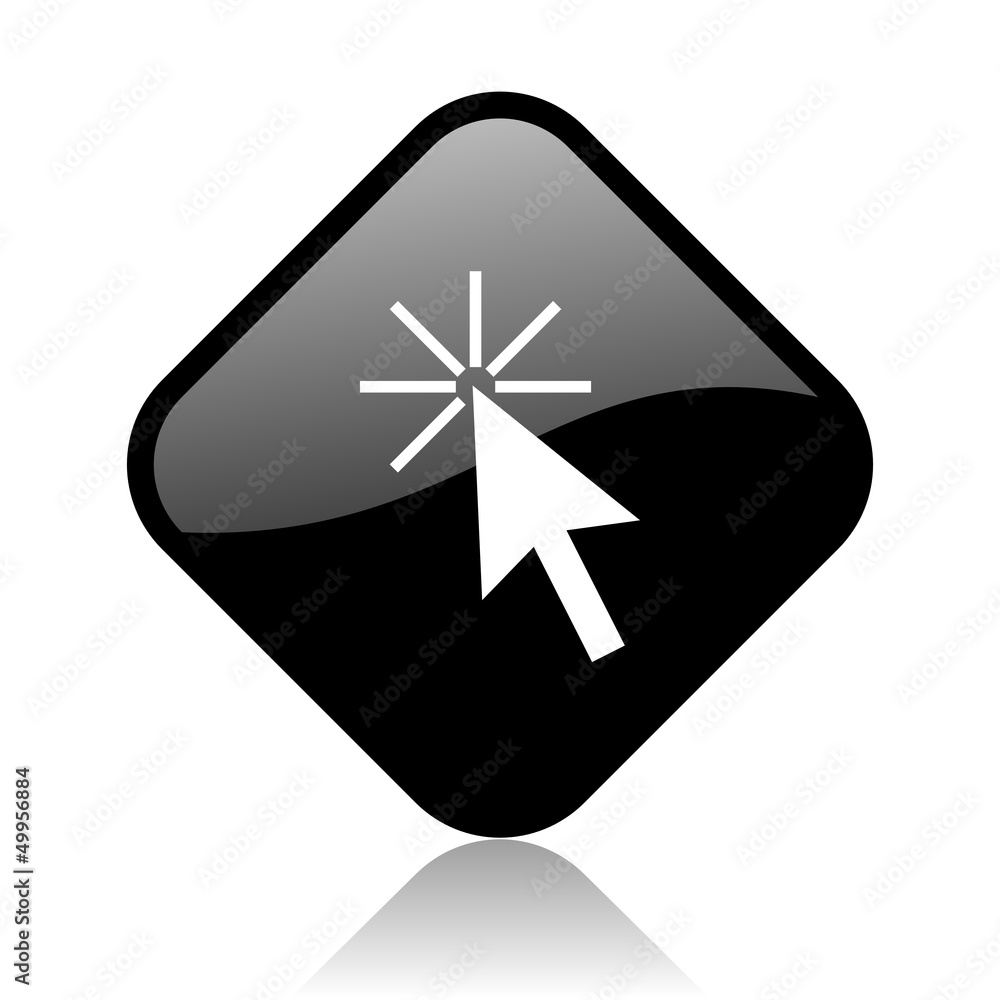 click here black square glossy internet icon click here black square glossy internet icon
