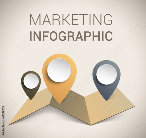 Modern soft color Design template / infographics