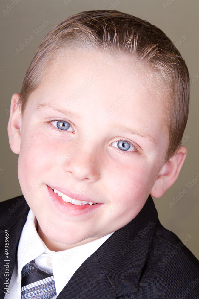 Boy in suit or school uniform Boy in suit or school uniform
