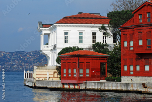 Waterside residences at Bosporus, Istanbul