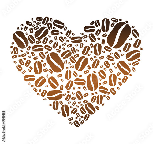 Coffee Bean Heart