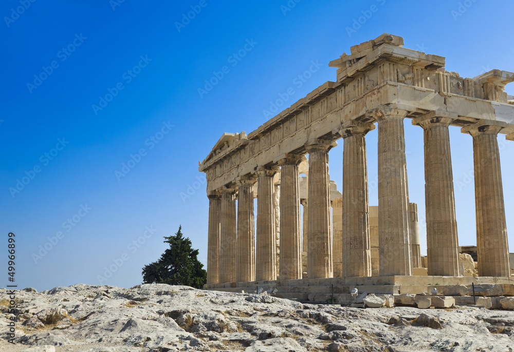 Fototapeta premium Świątynia Partenonu na Akropolu w Atenach, Grecja
