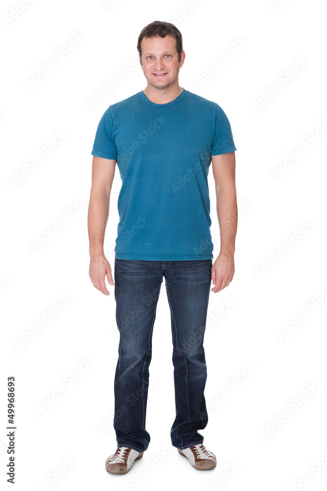 Portrait of a man in casual outfit Portrait of a man in casual outfit