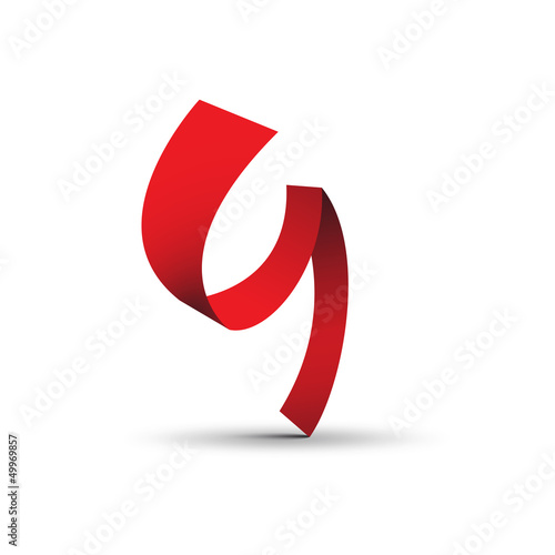 Vector Logo strip letter G