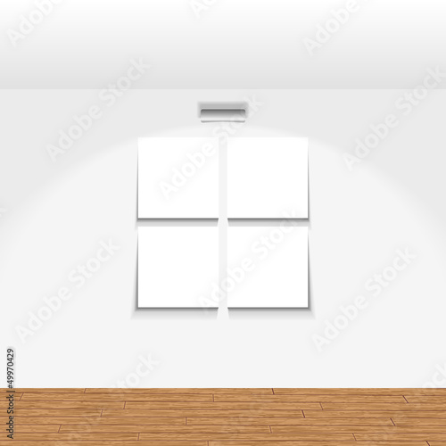 Frame on wall
