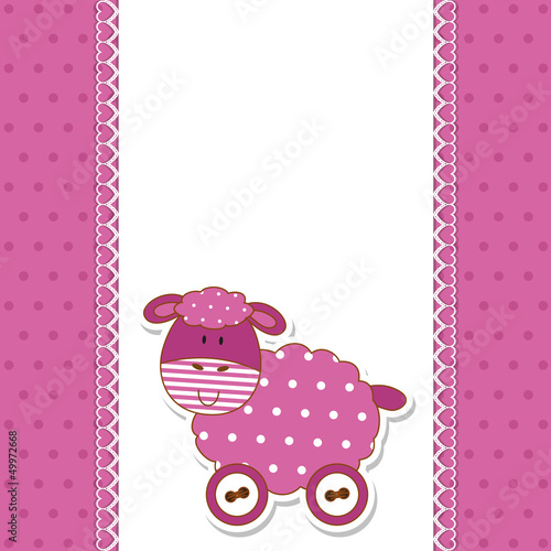 Baby Sheep - Pecorella - Place your text