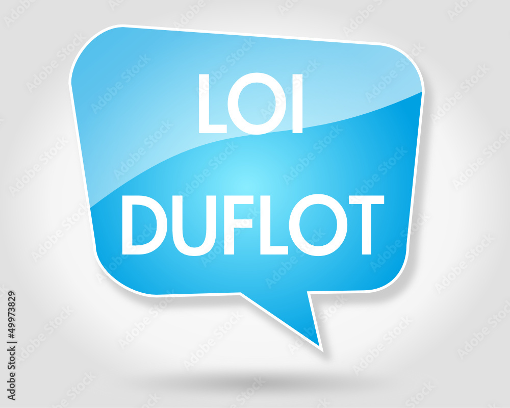 Bulle : Loi Duflot