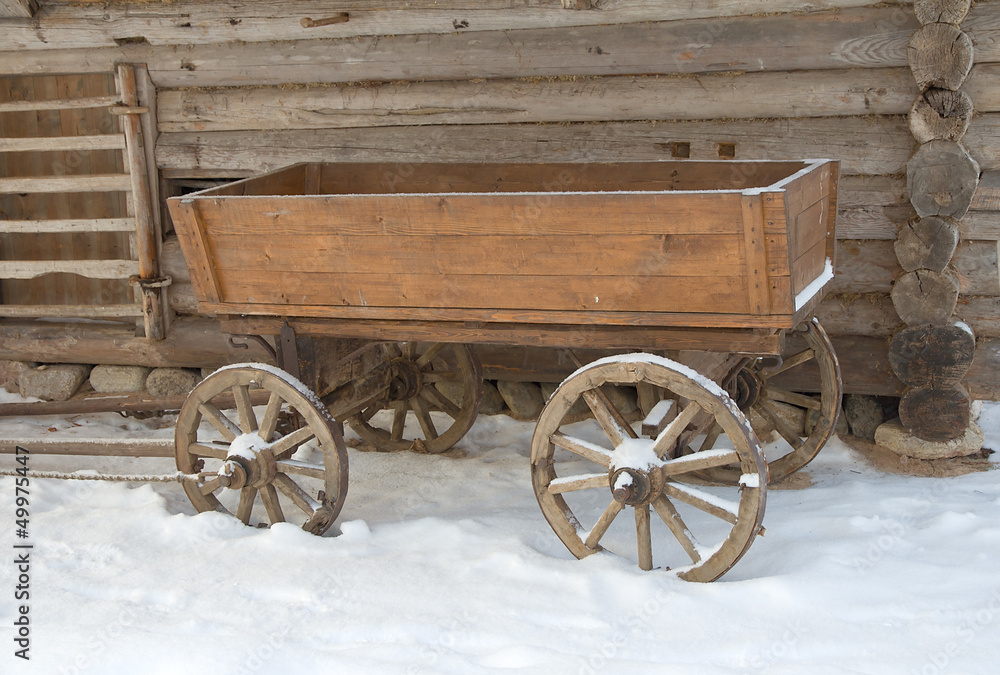 Russian traditional cart
