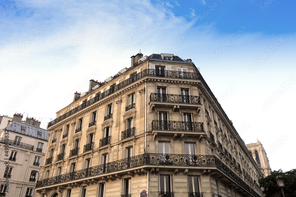 Paris Apartments block
