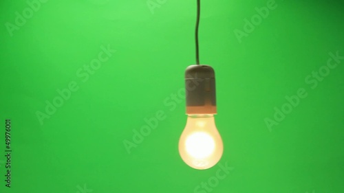 matte light bulb swing in loop